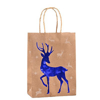 Luxe witte kartonnen shoppertasjes met satijnen lintjes, stevige papieren cadeauzakjes voor kleding/schoenen met aangepast logo