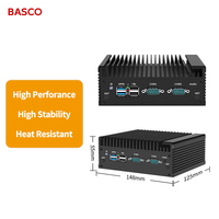 Mini PC Industrial Integrado N100/N150/N305 con Windows 10/11, Voltaje Amplio de 9-36V, Mini Computadora Industrial sin Ventilador a Prueba de Polvo