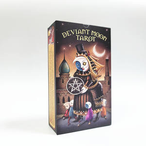 Vendita calda 12x7 tarocchi devianti luna inglese gioco da tavolo per il tempo libero con guida - Product Image 2