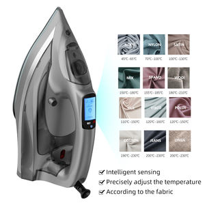 Plancha de Vapor Profesional con Control de Temperatura de 12 Niveles, Vaporizador de Ropa con Pantalla LCD, Planchado Preciso para Uso Doméstico y en Hoteles, Eléctrica - Product Image 3