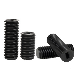 Nuevo tornillo de fijación de nylon negro Sheng Ying M3 M4 M5 M6 con extremo plano, sin cabeza, de plástico aislado para equipos de comunicación - Product Image 1