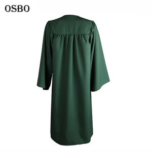Robes de chœur en polyester blanc pour la remise des diplômes, fabriquées en Chine - Product Image 4