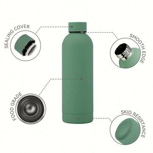 Botella de Agua Deportiva Personalizada de 500 ml, Botella para Beber con Logotipo, Termo de Vacío, Botella de Agua para Recuerdo - Product Image 2