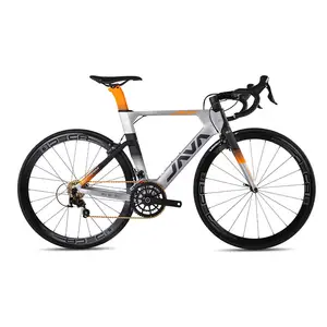 Велосипед дорожный JAVA SUPREMA из углеродного волокна, для взрослых мужчин и женщин, с 22 скоростями, с рамой и сломанным ветром, высокий комплект колес