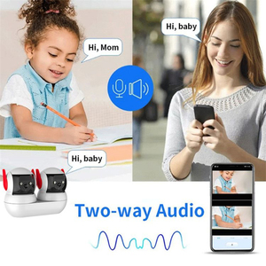 Rscamtom hai ống kính 4MP CMOS Wifi máy ảnh với thẻ SD lưu trữ PTZ 360 góc rộng không thấm nước cho home & bé giám sát - Product Image 5