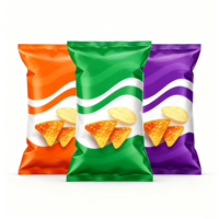 Sac d'emballage personnalisé en plastique feuille d'aluminium croustilles de pommes de terre frites croustillantes collations croustilles emballage sacs en mylar