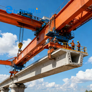 Top Selling Load 150 Ton <strong>Rail</strong> <strong>Way</strong> Launching Girder <strong>Bridge</strong> <strong>Cranes</strong> for Sale - Product Image 2
