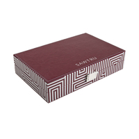 Boîte à dattes en bois personnalisée de luxe pour le Ramadan, boîte à bonbons en bois avec certificat SABER