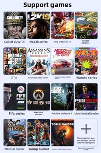 Hui Kang 8600 Android TV PC hơi nước trò chơi điều khiển 360 USB có dây hai người chơi điện thoại di động rung cần điều khiển trò chơi Bộ điều khiển - Product Image 6