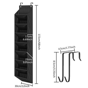 Cross-border Bestseller Dustproof Multi-functional Oxford Cloth Door-back <b>Storage</b> <b>Hanging</b> Bag Wall-mounted <b>Shoe</b> Organizer - Product Image 5