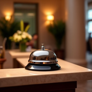 Campanello da Reception in Acciaio Inossidabile per Hotel e Ristoranti - Product Image 3
