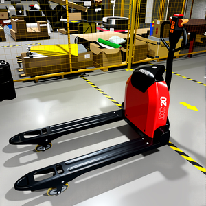 HELI <strong>Mini</strong> <strong>Electric</strong> Pallet Truck 1500kg 2000kg 3300lbs Capacity Fast Charger DC <strong>Power</strong> Lithium Battery Walking Pallet Jack - Product Image 2