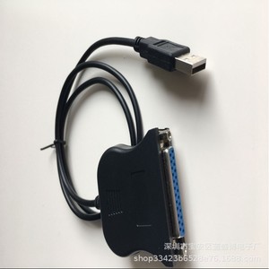 <b>Usb</b> To Db25 Parallel Printer Cable IEEE 1284 <b>Adapter</b> For Computer Connection - Product Image 2