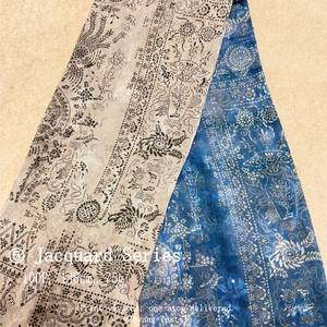 Tela Jacquard con Lentejuelas y Estampado de Totem de Pavón Entrelazado, Resistente a las Arrugas, Transpirable y Suave para Ropa de Mujer, Gran Venta - Product Image 2