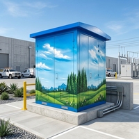 Poste de transformation compact préfabriqué de type boîtier européen 11kV 33kV IP54 pour distribution industrielle extérieure