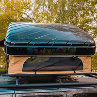 Tente de toit de camping de voiture tout-terrain tente de toit de suv expédition d'usine Dachzelt Auto Hartschale tente de toit de voiture de grande taille