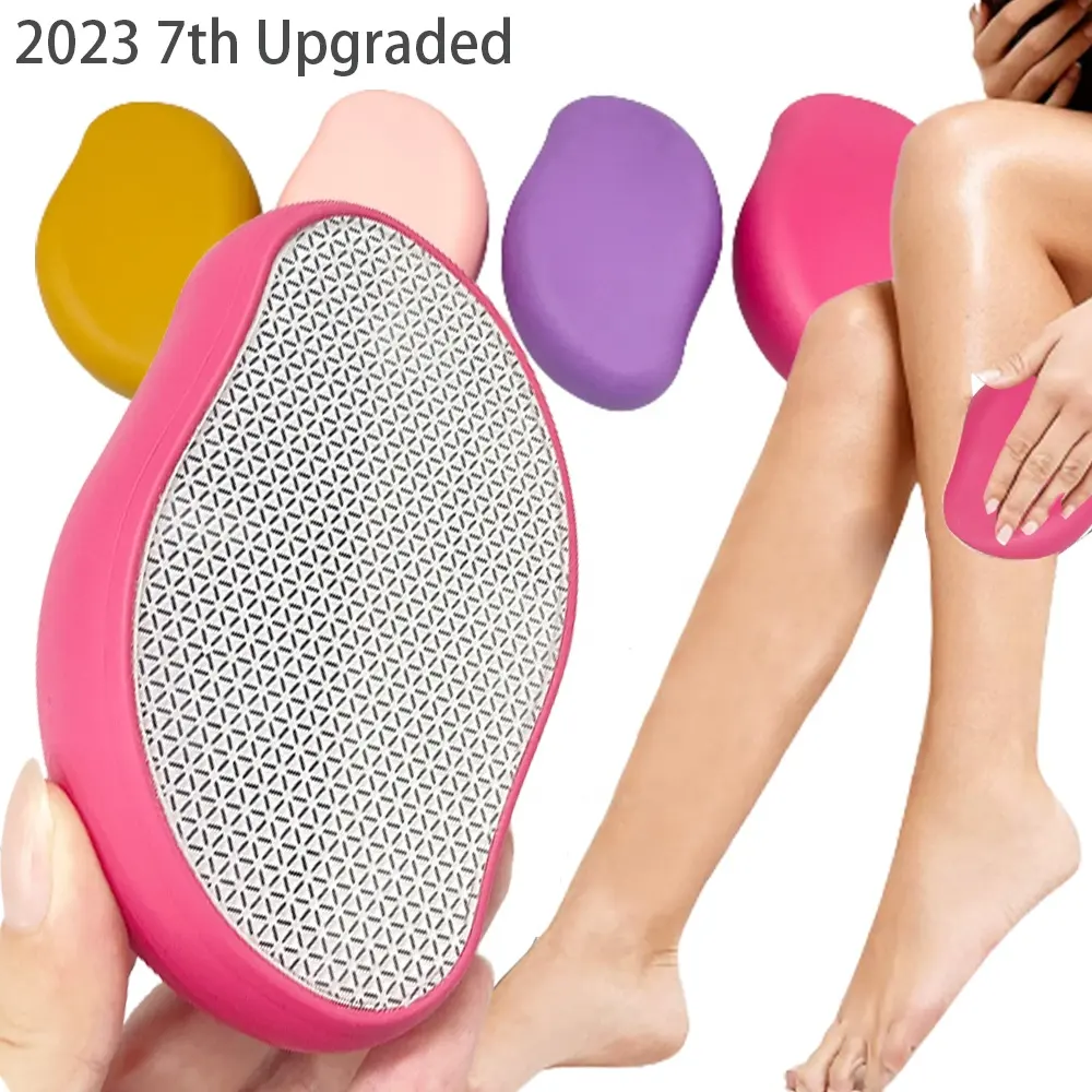 2023 Mais novo Crystal Hair Eraser Painless Micro Nano Hair Remover Crystal Rub Hair Glass Remover Ferramentas para Perna