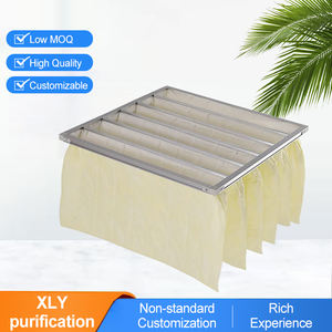 卸売 新品 中効率 F5 ポケットエアフィルター 洗える AHU バッグフィルター 人工繊維 家畜農場用 - Product Image 2