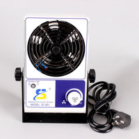 Ventilateur ionique antistatique miniature de bureau haute pression / Ventilateur ionique ESD / Souffleur d'air ionisant pour usine électronique ESD SMT