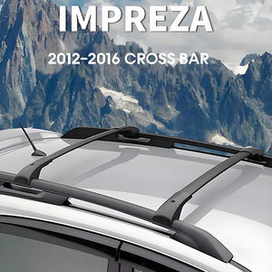 Barras Transversales para Techo de Auto JOESHIER, Aleación de Aluminio, 100 kg+, Portaequipajes, Rieles para Carga, Fácil Instalación para Subaru Impreza 2012-2016 - Product Image 2