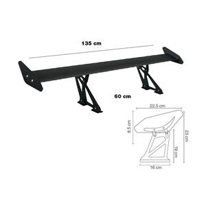 Simoni Racing Eolo Aileron de coffre simple pour voiture, accessoire modèle SPA/7 - Product Image 1
