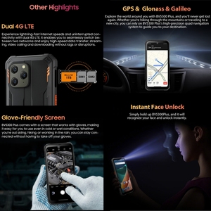 Prix d'usine bon marché <span class=keywords><strong>Blackview</strong></span> BV5300 Plus téléphone intelligent 8 Go + 128 Go 6.1 pouces étanche 4G <span class=keywords><strong>Blackview</strong></span> téléphone robuste - Product Image 3