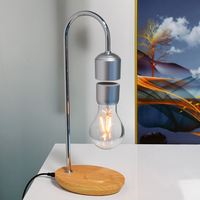Lampe de table flottante magnétique directe d'usine, lampe flottante, lumière lévitante pour cadeau et décoration avec chargeur sans fil