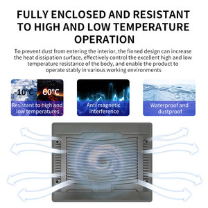 15,6 polegadas alto brilho J1900 J4125 J6142 N100 i3 i5 i7 10 pontos tela sensível ao toque IP65 monitores exteriores industriais do tela táctil - Product Image 4