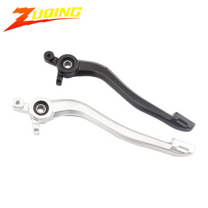Palanca de Freno para Motocicleta Zuqing BG106 Negra y Plateada para KTM Scooter Todoterreno - Product Image 1