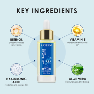 Suero de Retinol Ordinario al por Mayor, Antienvejecimiento, Antiarrugas, Cuidado Facial de la Piel, Suero de Retinol Vegano con Ácido Hialurónico y Colágeno - Product Image 4