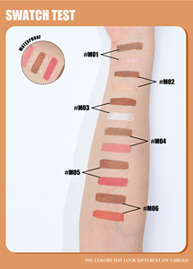 Bronceador en Barra Vegano Mate al por Mayor, Tinte Rosa, Mini Iluminador Personalizado, Lápiz Cosmético <span class=keywords><strong>para</strong></span> Contorno - Product Image 4