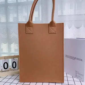 DIY kreative individuelle Filz-Handtasche wiederverwendbar umweltfreundliches Filz großer Lebensmittelladen-Kapazität langlebige Handtasche Tote-Tasche