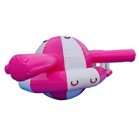 Équipement de jeu aquatique gonflable HTH en PVC pour l'extérieur, petit équipement de jeu aquatique rotatif, capacité de 100 à 500 kg