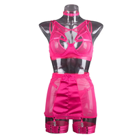 Ensemble de jupe SM 2023, nouvelle collection, jupes pour femmes, dentelle transparente, soutien-gorge sexy, lingerie sexy, ensembles de soutien-gorge et culottes