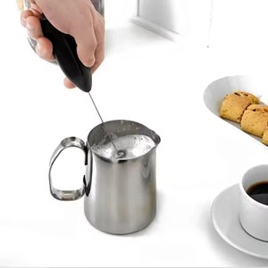 Mini Batidora Eléctrica de Leche, Batidora de Huevos Portátil de Acero Inoxidable, Espumador de Leche, Barra Mezcladora de Bebidas, Utensilios Creativos de Cocina - Product Image 1