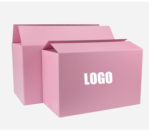 Xinrunjin กล่องกระดาษแข็งสีแบบปรับแต่งได้กล่องรองเท้าเสริมแรงเป็นมิตรกับสิ่งแวดล้อม - Product Image 2
