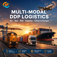 Spedizioniere DDP Multi-Paese Cina-Europa, Agente Logistico per Trasporto Aereo, Marittimo e Ferroviario, Servizio di Magazzinaggio e Consolidamento