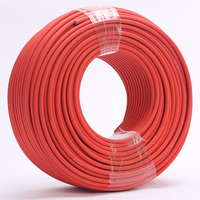 Rot-Schwarzes XLPO H1Z2Z2-K Kabel Doppeladrig 1-Adrig PV 2,5mm 4mm2 6mm2 8mm2 10mm2 16mm2 Verzinntes Kupfer Solarkabel für Solarmodule