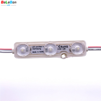 Dispositif de soudage à ultrasons 1.2W, 3 lampes, lentille à 170 degrés, module led d'injection IP68, design par samsung fabriqué en corée, nouveau
