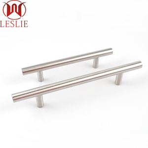 Support Personnalisation Barre en T Poignées de cuisine solides Armoires Acier inoxydable Or Tiroir Poignée de porte - Product Image 5