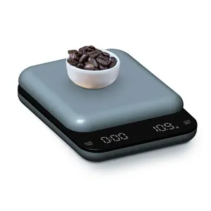 タイマー付きデジタルバリスタエスプレッソコーヒースケールを計量する電子スマートポケットキッチン食品