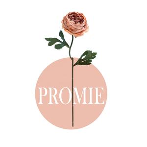 Multicolor-rojo Estilo moderno Flor artificial Decoración Mariage 3 Cabeza Pintura al óleo Peonía redonda - Product Image 6