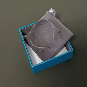 Đồ trang sức thủ công bao bì Hộp ngăn kéo thiết kế UV dập nổi vật liệu tái chế miếng bọt biển lót cho nhẫn Dây chuyền Hộp cứng nhắc - Product Image 5