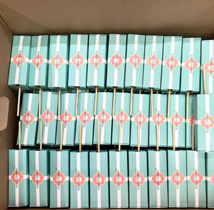 버거 핫도그 콘도그 상자에 대한 컬러 인쇄 보트 모양의 종이 음식 와플 트레이 - Product Image 5