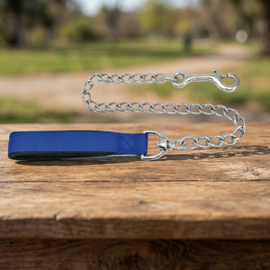 Correa de Cadena para Entrenamiento de Caballos, Clásica, de Hierro Sólido, con Mango Suave, para Uso en Exteriores, Suministros para Mascotas, Venta al Por Mayor - Product Image 3