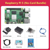 Nouveau Raspberry Pi 5 Modèle B Original 1 Go 2 Go 4 Go 8 Go RAM Kit de Démarrage Complet pour Ordinateur de Bureau Raspberry Pi 5 Module 5b + Pi5 4G 8G Pi 5