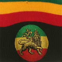 Gorro Rasta con Bordado de León, Diseño Rastafari, Selassie, África, Jamaica, Reggae