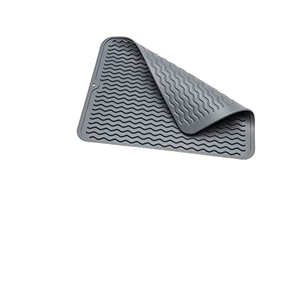 Waterproof Large <b>Silicone</b> Dish Drying <b>Mat</b> Dishwasher Safe Heat Resistant Classic Kitchen Drying Pad Draining <b>Mat</b> - Product Image 3