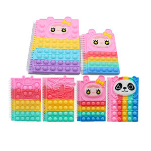 Ordinateur portable anti-stress en spirale, mignon, a5, a6, jouet à mâcher, couverture en silicone, pour enfants, 2022 - Product Image 1