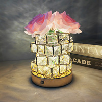 Lampe de table LED Cube en promotion, veilleuse d'ambiance à commande tactile, cadeau romantique pour anniversaire et Saint-Valentin pour petite amie